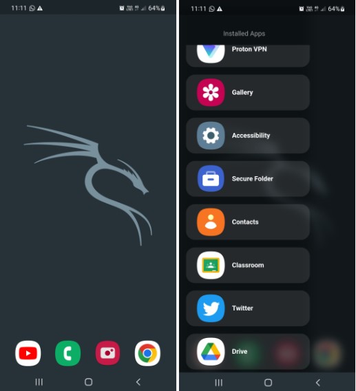Screenshot of the ui_launcher.